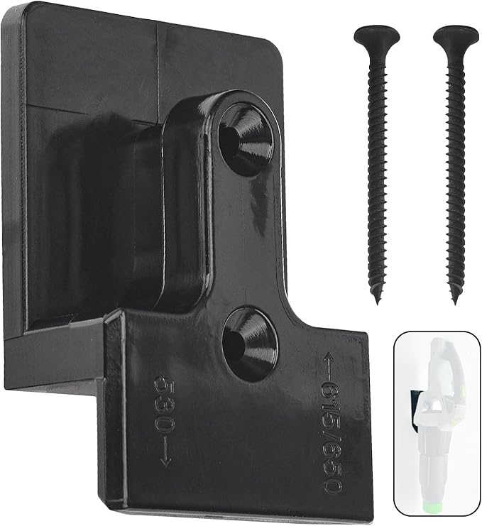 Blower Wall Mount/Mounting Bracket for EGO Vane Blowers, Fits Models 530CFM 615/650CFM, Two Mounting Methods, W/Screws, Does Not Fit 765 CFM Vane Blower Models