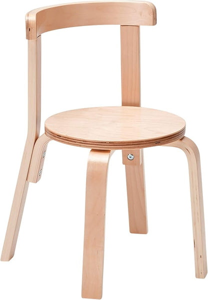 ECR4Kids ECRKids Seating, 5-Piece Table and Chairs Set, Natural