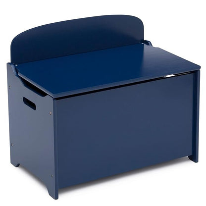 Delta Children MySize Deluxe Toy Box, Deep Blue