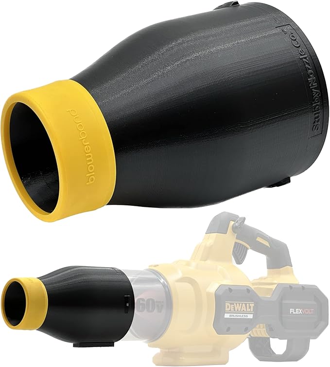 Stubby Car Drying Nozzle for DEWALT Leaf Blowers - 60V MAX (DCBL772B & DCBL777B)