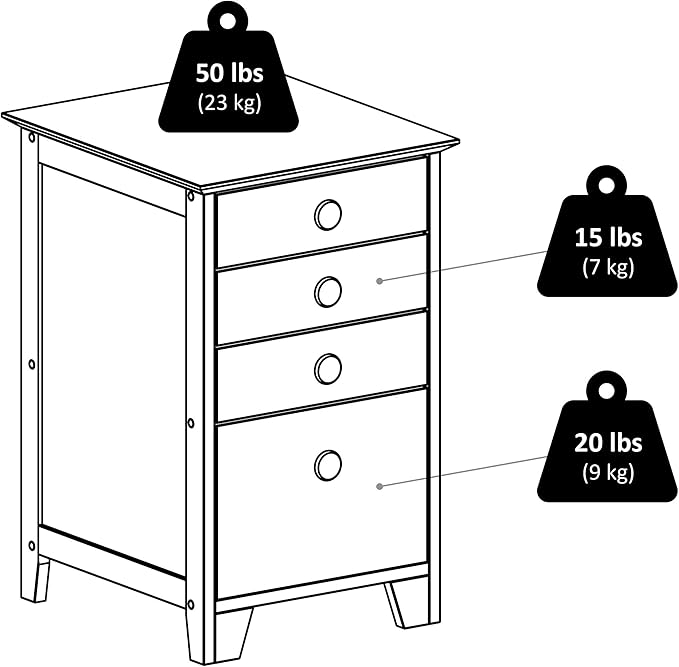 Winsome Studio File Cabinet, Honey