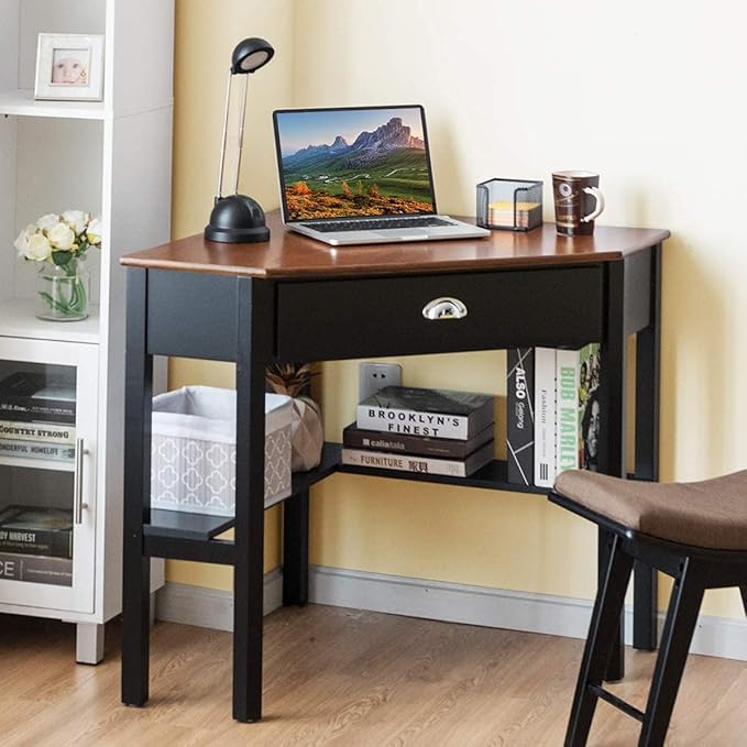 Corner Desk, Coffee