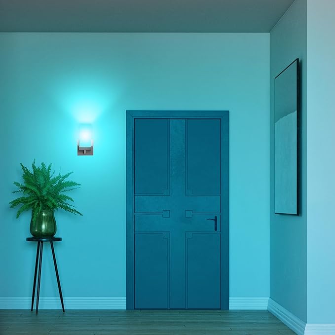 Feit Electric OM60/RGBW/CA/AG Smart WiFi Color Changing and Dimmable, Alexa or Google Assistant, No Hub Required A19 LED Light Bulb, 60W
