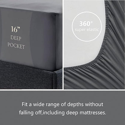 5 Pieces Bed in a Bag for Boys Bedding Sets Twin Size,Gamer Comforter Sets for Boys Kids, Gaming Comforter Set for Boys Room Decor with Flat Sheet,Fitted Sheet,Pillowcase,Cushion Cover