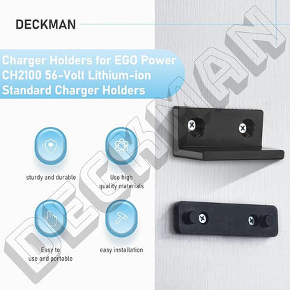 Charger Holders, for EGO Power CH2100 56-Volt Lithium-ion Standard Charger Holders, Keeps You Charger Secured for Storage, with Mounting Hardware