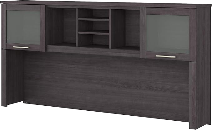 Bush WC81511 Somerset Transitional Hutch, Storm Gray