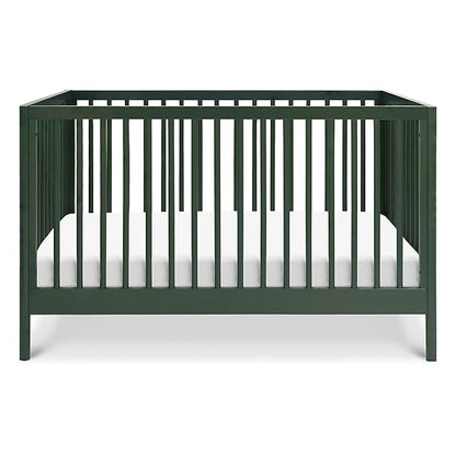 DaVinci Birdie 3-in-1 Convertible Crib, Forest Green, Easy Assemble, Greenguard Gold Certified