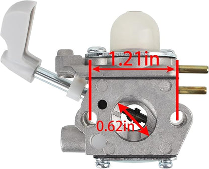 308054114 308054075 Carburetor for Homelite Carburetor Fits for 26B Leaf Blower UT09526 with Carburetor Adjusting Tool Air Filter
