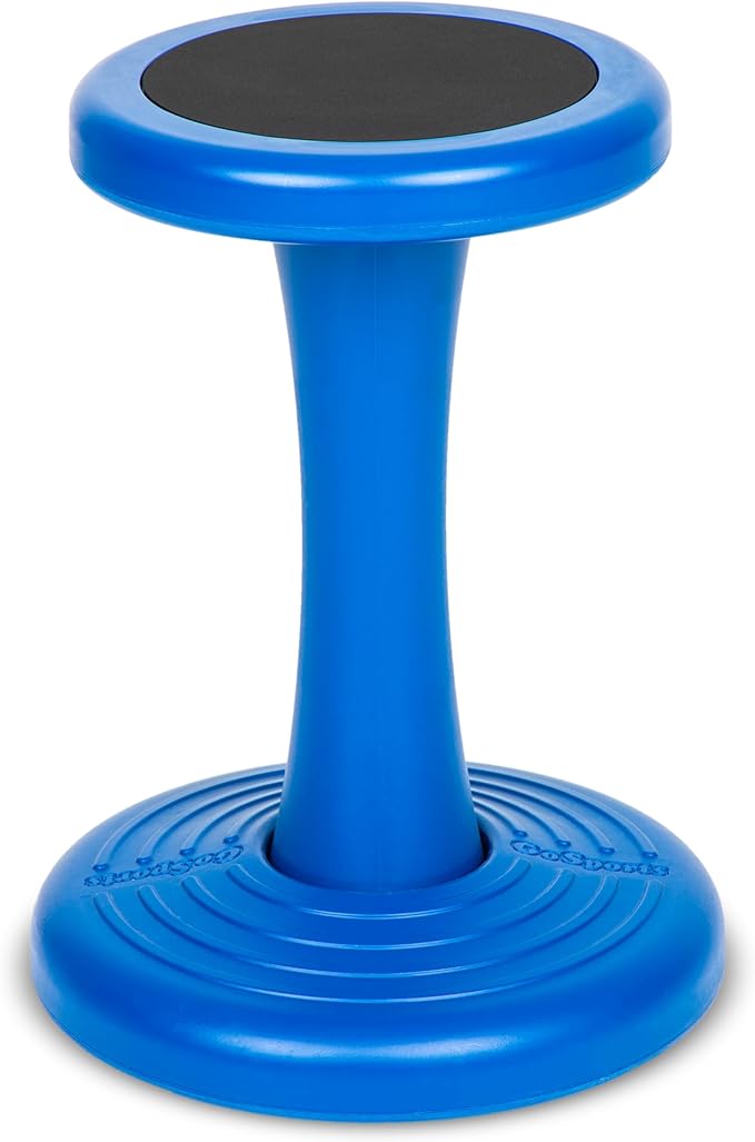 GoSports Wobble Chair - Sensory Stool for Active Kids - ADHD Chair for Classrooms or Home - 18 or 14 Inch Stool