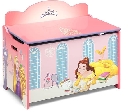 Delta Children Deluxe Toy Box, Disney Princess