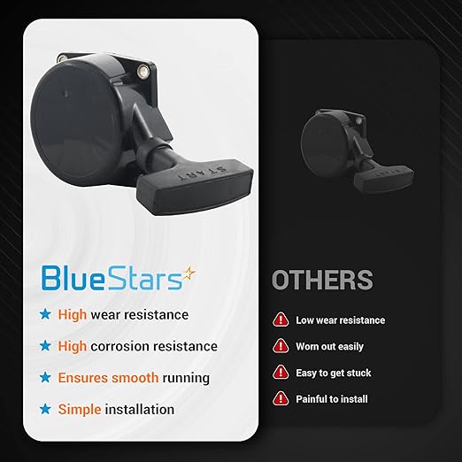 BlueStars A051000841 Starter Recoil Assembly - for Echo PB-650 PB-650H PB-650T PB-651H PB-651T PB-750H PB-750T PB-755 PB-755H PB-770H PB-770T Backpack Blowers - Replaces A051000840 A051000201