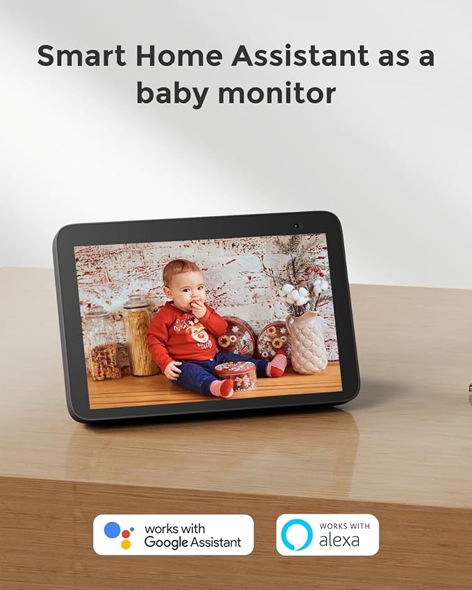 REOLINK E1 Pro Indoor Security Camera, 4MP Plug-in Pet Camera Support 2.4/5 GHz WiFi, 360 Degree Baby/Dog Monitor with Auto Tracking, Person/Pet Detection, Night Vision, 2 Way Audio, Local Storage