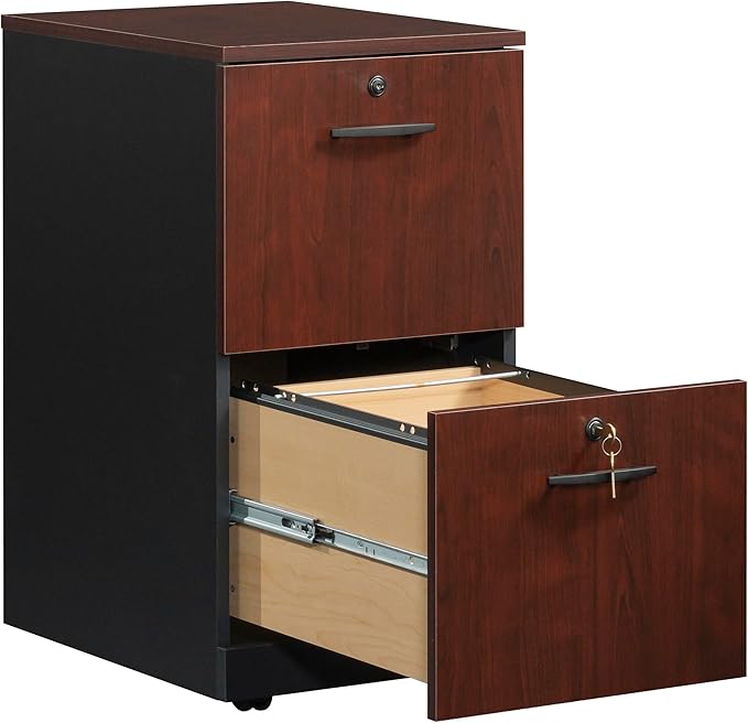 Sauder County Line Dresser, L: 15.55" x W: 19.45" x H: 28.54", Classic Cherry Finish