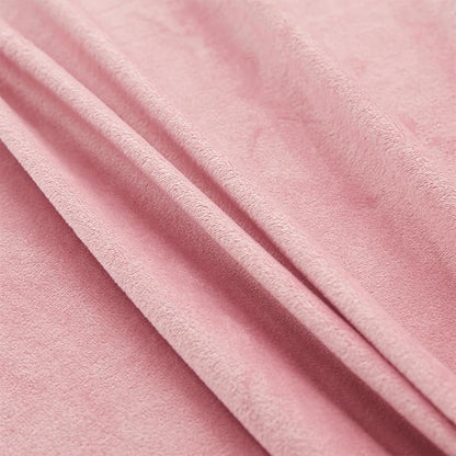 Fluffy old pink comforters Cover twin size - Ultra Soft Plush old pink bedding Sets 2 Pieces (1 faux fur comforter Cover + 1 fuzzy pillow case) girls shaggy old pink twin bed set (Old Pink, Twin)