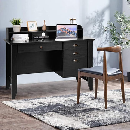 Computer Desk, Default, Black
