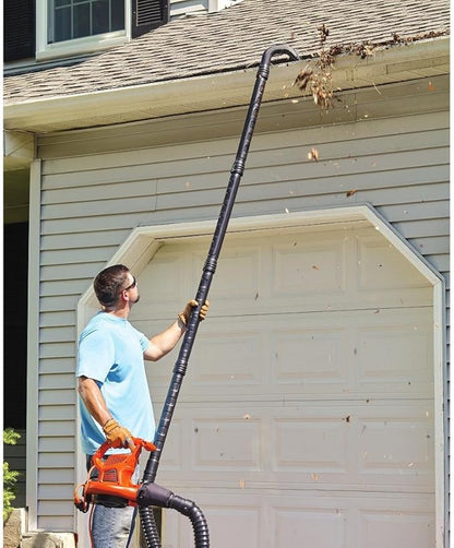 BLACK+DECKER Gutter Clean Attachment For Blower, Quick Connect (BZOBL50)