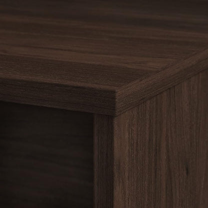 Bush Business Furniture 500 Home-Office-desks, 72W x 24D, Black Walnut
