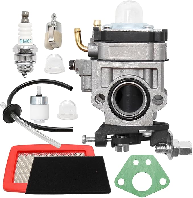 WYK-66 Carburetor with 544271501 Air Filter Replacement for RedMax Backpack Leaf Blower EB4300 EB4400 EB4401 EB431 EB7000 EB7001
