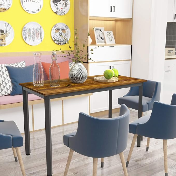 Weehom Computer Desk Home Office Writing Desk Study Laptop/Dining Table