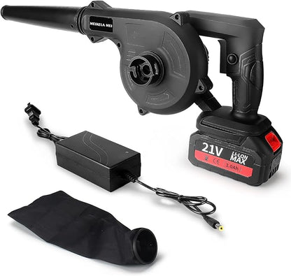 Leaf Blower Cordless with Battery and Charger ，Leaf Blower Electric Lightweight for Lawn Care, Leaves, Garden, Patio