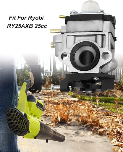 Carburetor Replace RY25AXB 308054121 Fit for Walbro Ryobi Fan Jet Blower 095159009 4-13-20 090159001 8-21-18 090159002 8-20-18 090159004 11-18-19