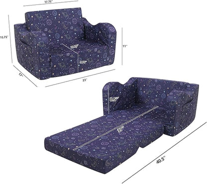 Ulax furniture Toddler Chair, Kids Armchair, Kids Ultra-Soft Snuggle Foam Filled Chair for Boys and Girls
