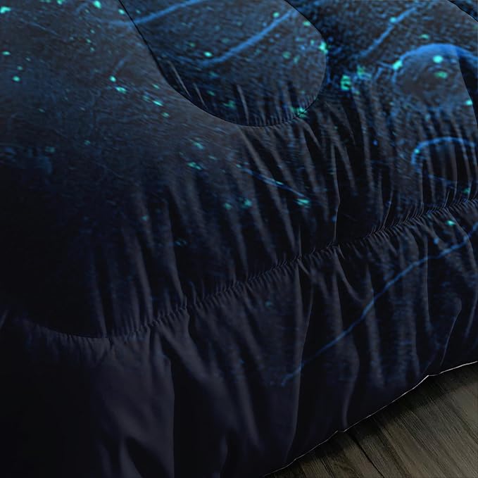 Axolotl 3D Baseball Comforter Set Queen,Sports Bedding,Red Blue Water Fire Comforter Set,Sports Baseball Loveer Bedding Set,Sport Game Comforter for Kids Boys Teens Adults,1 Quilt 2 Pillowcases
