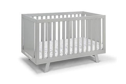 Suite Bebe Livia Convertible Crib in Gray & Gray
