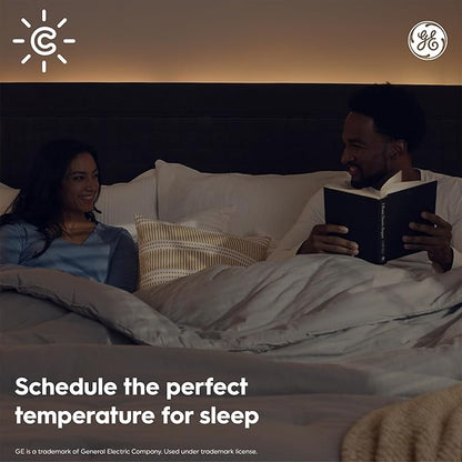 GE CYNC Smart Ceiling Fan Control, Neutral Wire Required, Bluetooth and 2.5 GHz Wi-Fi 4-Wire Smart Switch, Works with Amazon Alexa and Google Home, White