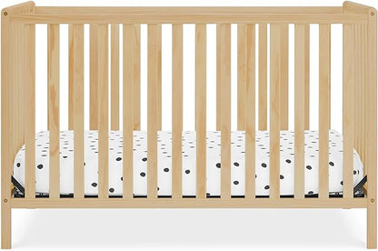 Delta Children Heartland 4-in-1 Convertible Crib, Natural