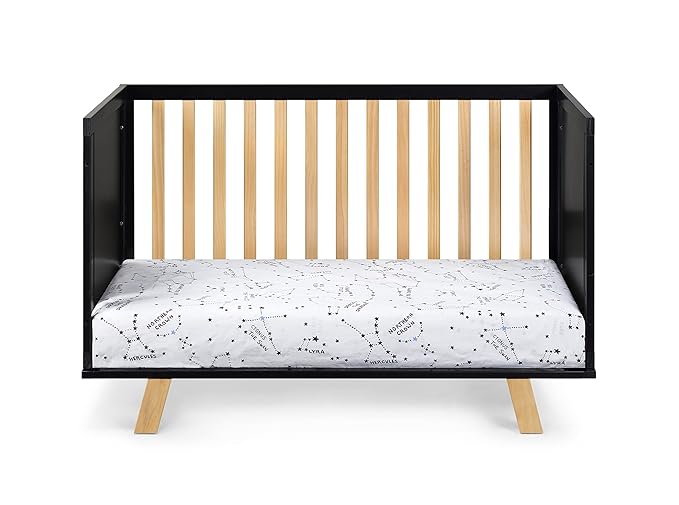 Suite Bebe Livia Convertible Crib in Black & Natural