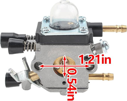 4229 120 0606 Carburetor for Sthil SH85 SH55 BG55 BG85 BG45 BG46 BG65 Zama C1Q-S68 Leaf Blower Parts with Air Filter Back Cover Tune Up Kit