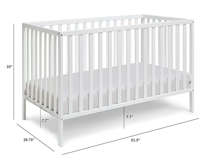 Suite Bebe Palmer 3 in 1 Convertible Crib - Quick Ship, Natural