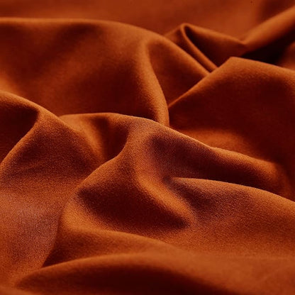 Rust Comforter Sets Twin Burnt Orange Bedding Set Reddish Caramel Color Boys Girls Bed Set Terracotta 3 Pieces Lightweight Solid Burnt Orange Color Blanket Rust Quilts Set Breathable Bed Set