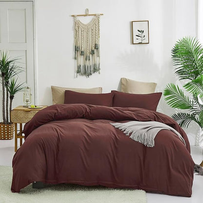 Brick Red Comforter Set Cal King Clay Red Color Bedding Set 3 Pieces Solid Color Women Blanket Set Solid Brick Red Comforter Set Cal King Dark Red Blanket Set Girls Comforter Set