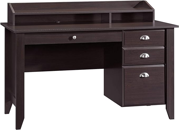 Sauder Shoal Creek Desk, Jamocha Wood finish