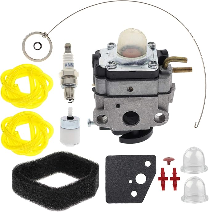 753-05908 Carburetor Air Filter Carb for Craftsman 25cc Handheld Blower Cub Cadet HB425 BV428 Troy-Bilt TB4SC Yard Man YM45SC Gas Blower