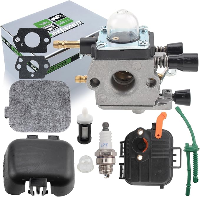 4229 120 0606 Carburetor for Sthil SH85 SH55 BG55 BG85 BG45 BG46 BG65 Zama C1Q-S68 Leaf Blower Parts with Air Filter Back Cover Tune Up Kit