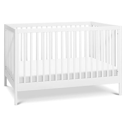 DaVinci Birdie 3-in-1 Convertible Crib, White, Easy Assemble, Greenguard Gold Certified
