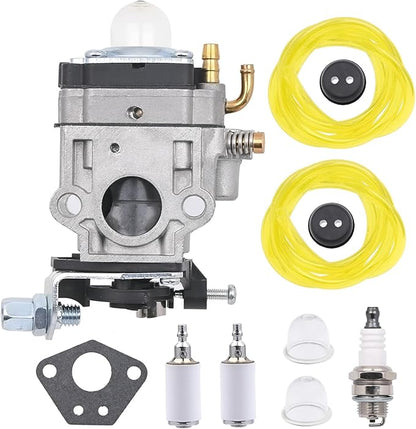 PR48BT Carburetor for Poulan Pro 26-36CC PR46BT PR2322 BP400 BP402 PR2322 967086901 150032738 530058436 Eskimo Mako M43 M43Q8 Viper 43cc Engine Southland SCV43 SEA43 Earth Auger