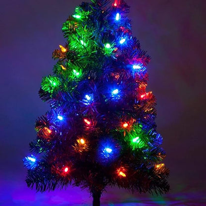 Dazzle Bright Christmas Mini String Lights, 4 Pack Total 64FT 200LED Batter Operated Waterproof Fairy Lights with 8 Modes for Xmas Indoor Outdoor Yard Garden Holiday Decorations (Multi-Colored)