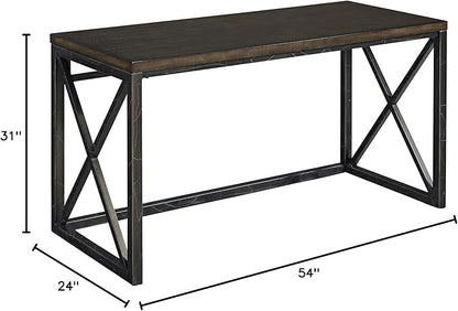 Xcel Cinnamon Finish Office Desk by Home Styles