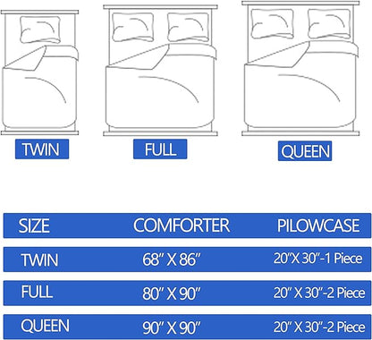 Gamer Comforter Sets Twin Size for Boys Teen,Game Controller Printed Colorful Comforter with Pillowcase, 2 Piece Video Gaming Bedding Set for Game Lovers,All Season(Black,Twin)