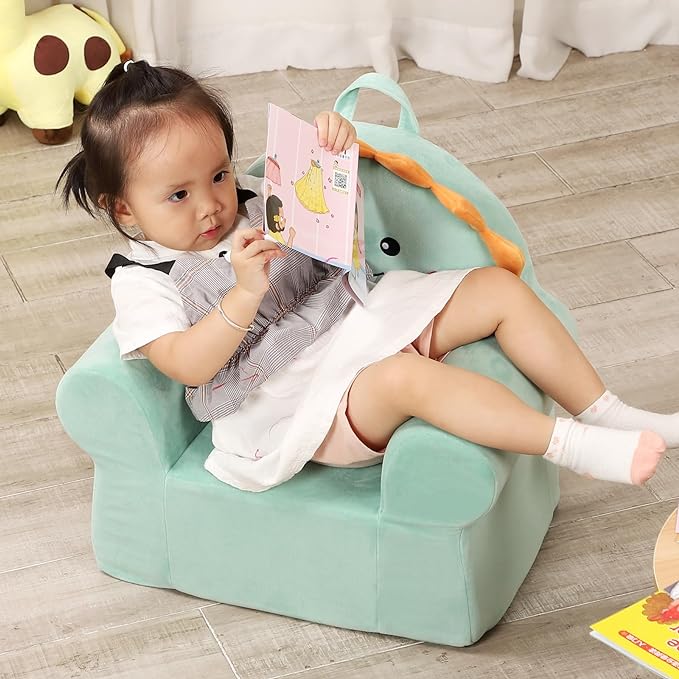Cuddly Toddler First Chair, Premium Character Chair, Dinosaur, 18 month up to 3 Years