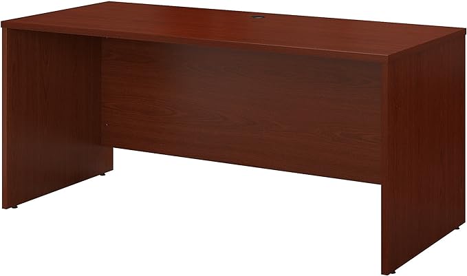 Bush Business Furniture Series C 60W x 24D Credenza Desk in Mahogany, Computer Table for Home or Professional Office