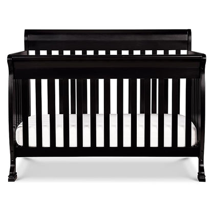 DaVinci Kalani 4-in-1 Convertible Crib in Ebony, Greenguard Gold Certified