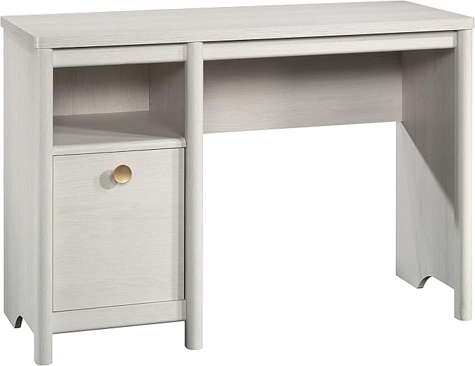 Sauder Dover Edge Home Office Desk, L: 43.15" x W: 17.24" x H: 29.09", Glacier Oak