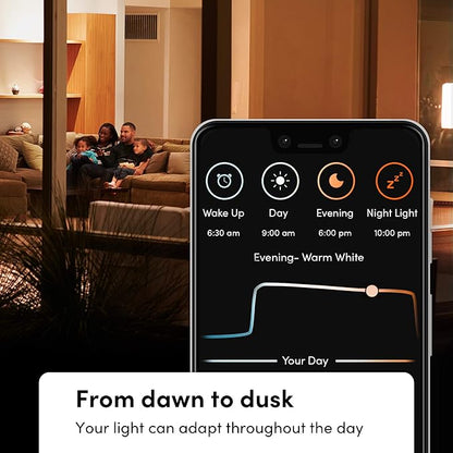 LIFX Color A19 800 lumens, Billions of Colors and Whites, Wi-Fi Smart LED Light Bulb, No Bridge Required, Works with Alexa, Hey Google, HomeKit and Siri (2-Pack)