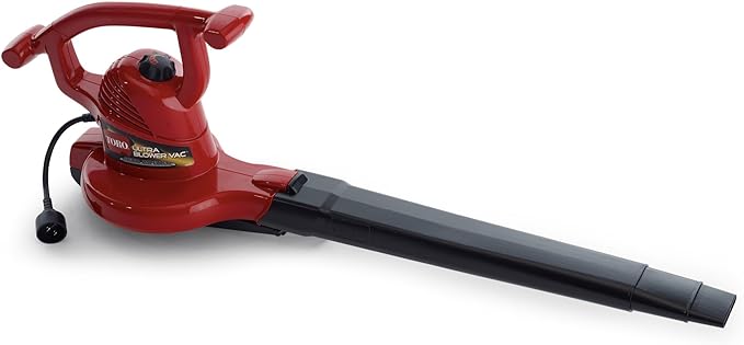 Toro 51609 Ultra 12 amp Variable-Speed (up to 235) Electric Blower/Vacuum with Metal Impeller
