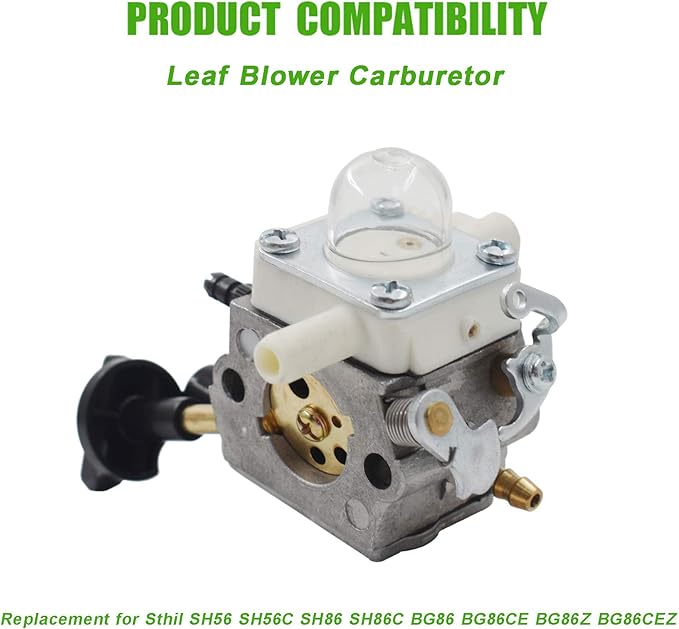 ALL-CARB Carburetor Replacement for Stihl SH86 SH86C BG86 BG86CE BG86Z BG86CEZ C1M-S261C 42411200616 42411200607 Leaf Blower